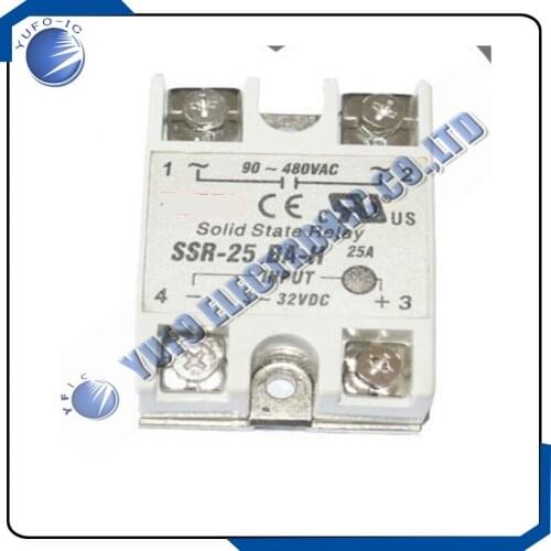 Free Shipping Solid state relay SSR 90-480V AC/ 40A output 80-250V AC