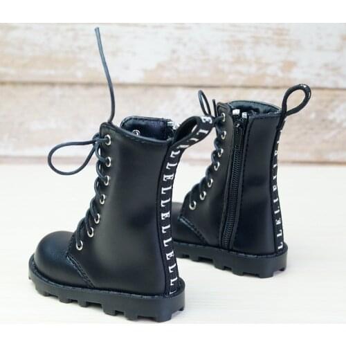 BJD SHOES Black Boots Flates For 1/3 24" Tall Male SD DK DZ AOD DD Doll Free Shipping HEDUOEP
