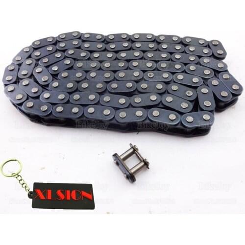 T8F 116Links Chain with Spare Master Link 47cc 49cc 2 Stroke Engine ATV Quad Go Kart Dirt Pocket Mini Motor Bike Motorcycle