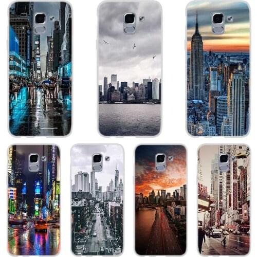 Phone case For Samsung Galaxy J6 J4 J8 Plus J7 2018 J3 J5 J7 Prime Pro 2017 2016 Covers New York City