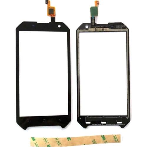 For Blackview BV6000 Touch Screen Touch Panel Sensor Front Glass replacement with free 3m stickers