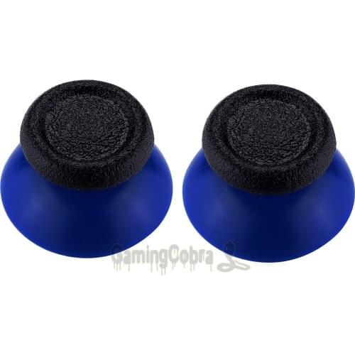1 Pair Blue Black Replacement Joystick Analog Thumbsticks for Playstation 4 PS4 /PS4 Slim /PS4 Pro Controller - P4J0125
