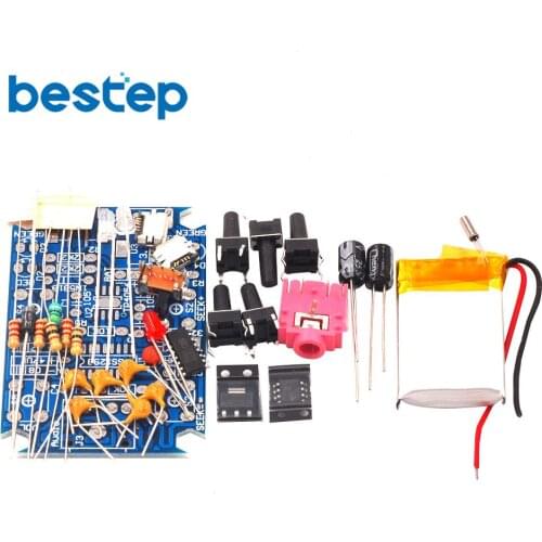 FM Stereo Radio Kit DIY Radio Parts GS1299 Digital Radio Production Kit with FM Stereo Radio Kit Housing + Set Screws