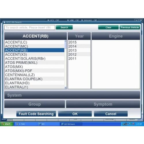 Newest Hyun-dai GDS Global Diagnostic System Hyun-dai Ki-a Software for GDS VCI E-H-03-11/E-K-03-11 with deII d630 laptop