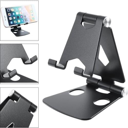 New Arrival 1pc Adjustable Aluminum Desk Stand Holder Mount For iPad Air Sam-sung Tablet i-Phone Accessories
