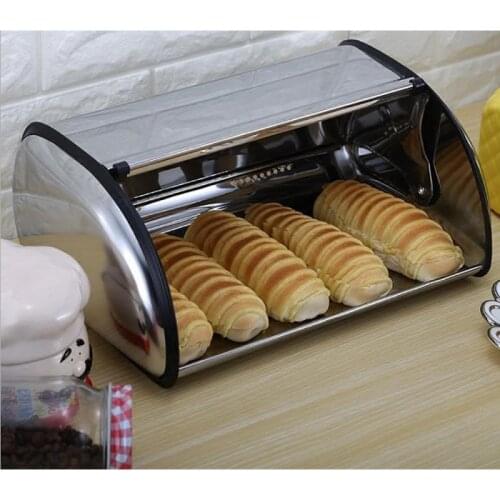 New Bread Storage Case Container Kitchen Bread Box Kitchen Gadget For Bakery Food Storage Box Cocina Organizer Dropshipping HWC
