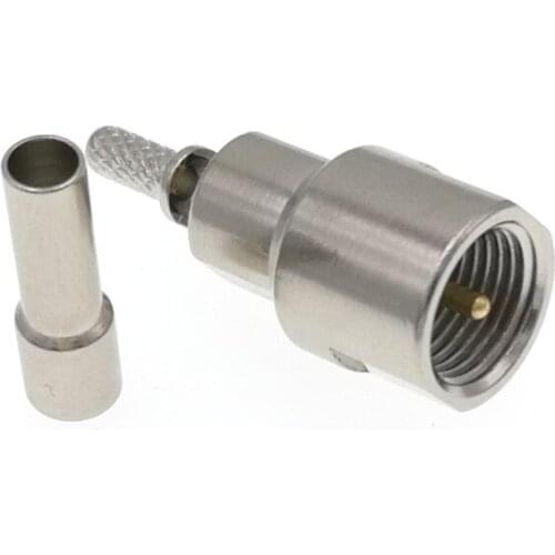 FME Male Plug Crimp RG174 LMR100 RG316 Cable RF Connector