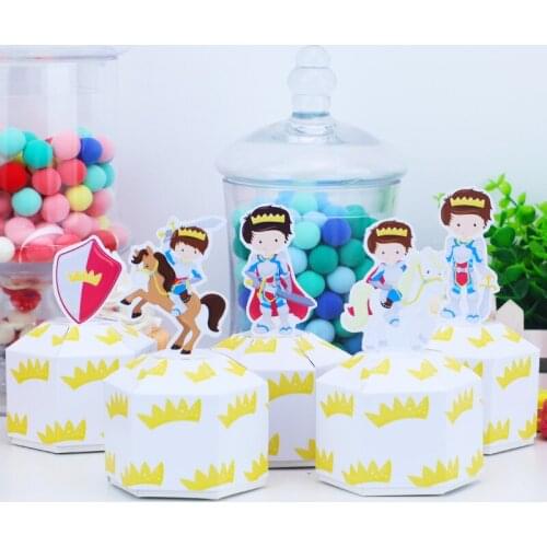 Knights Rider Favor Favor Box Birthday Party Supplies Festive Party Knight Favor Bags Candy Box Gift Box Party Decoration