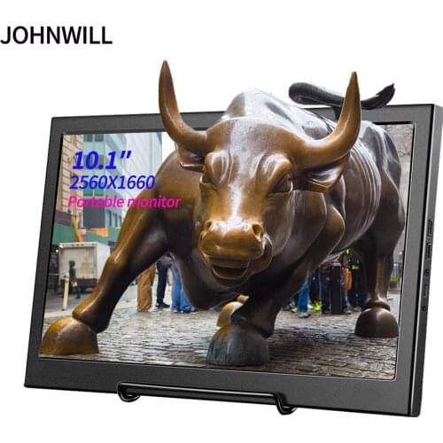 10.1″ portable monitor 2K touch screen PC monitor 11.6"1080P lcd monitor gamer HDMI compatible for laptop phone xbox switch ps4