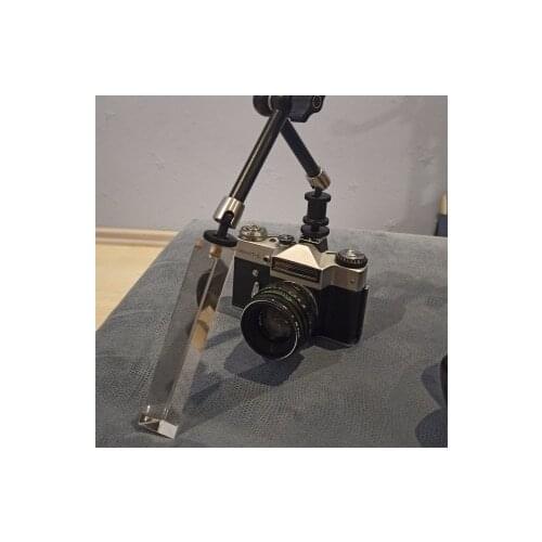 30X30X150MM Crystbal Glass Triangular Prism Rainbow Glass Rainbow Crystal Glass Effects Filter for Photo Studio Shooting