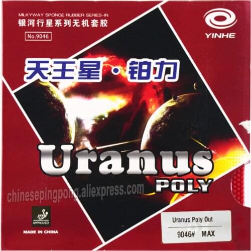 Original yinhe Uranus Poly 40+ table tennis rubber pimples out table tennis rackets racquet sports