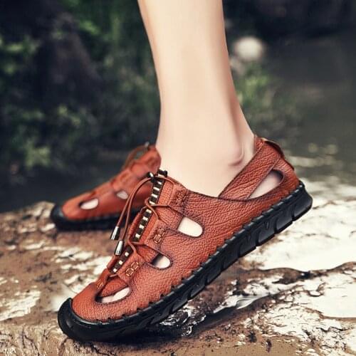 Sandalias Playa Hombre Comfortable Casual Shoes Men Breathable Summer Beach Slides Slippers Mens Sneakers Man Sandals