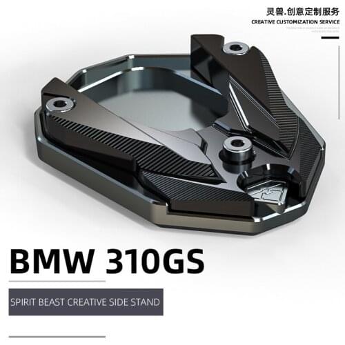 SPIRIT BEAST Applicable G310gs Side Mount Refitted Motorcycle Side Support Pad Side Support Bracket Base Side Kickstand