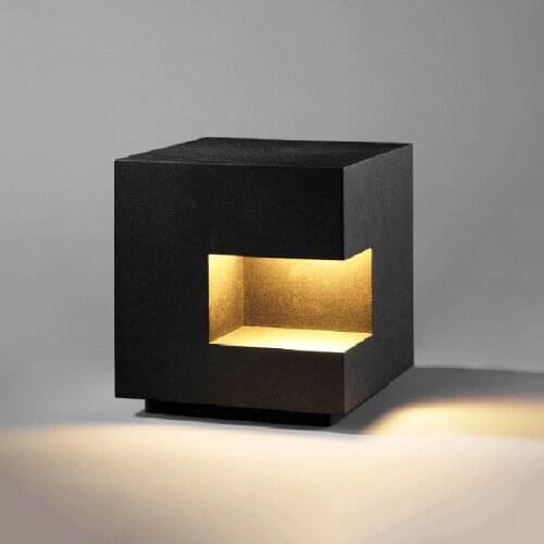 Thrisdar LED Door Post Lamp Outdoor Garden Fence Pillar Lamp Villa Courtyard Pathway Lawn Lamps Landscape Stigma Column Light