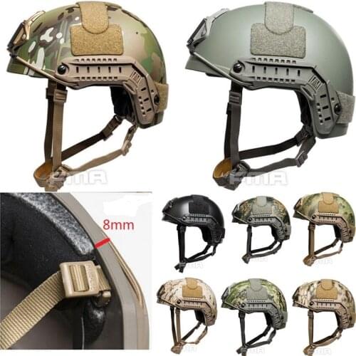 TBFMA Tactical Airsoft 8MM Thicken Ballistic Helmet Riot Fast Version Riding Helmet Protective Helmet