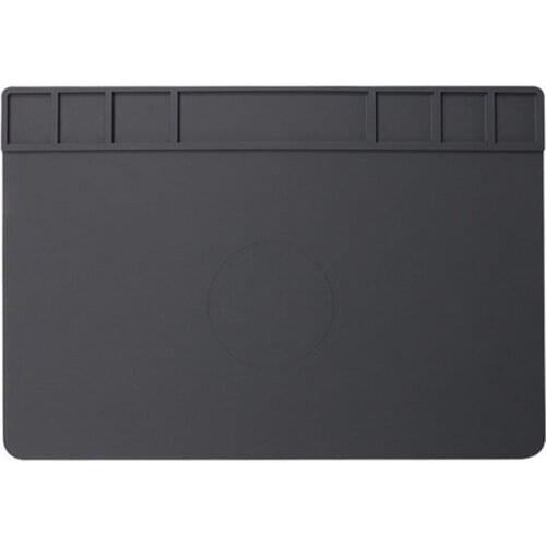 490*350 Heat Insulation Silicone Pad Non-Slip Project Magnetic Screw Mat For Mobile Phone Laptop & Electronics Disassembly