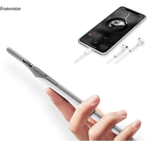 Slim Silicone shockproof Battery Case For iPhone XS Max Power Bank Charger Case For iPhone XR X Xs Battery Charging Back Cover