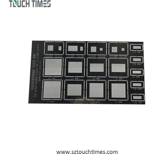 Universal BGA Reballing Solder Stencil Plant Tin Net For Samsung Exxynos 9810 Android SAMSUNG and Percision version