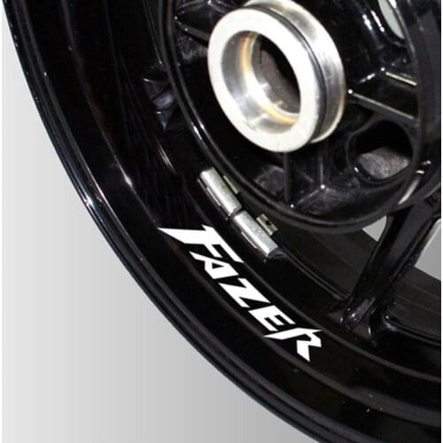 High quality Motorcycle Waterproof Reflective stickers Tire rim inner Decorative decals wheel For YAMAHA FAZER 600 fazer600
