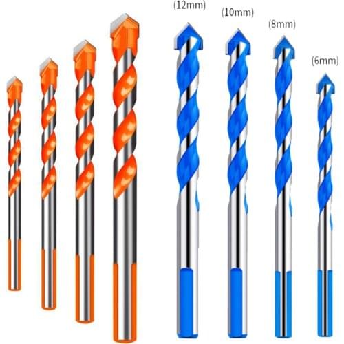 Hige quality Professional carbide steel drill glass tile cement wood hole opener stainless steel 6-12mm metal drill