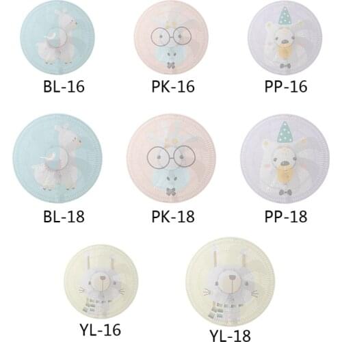 Cartoon Safety Mesh Fan Cover 16"/18" Fan Dust Cover Kid Finger Protector Fan Guard Mesh Cover Summer Dustproof Washable