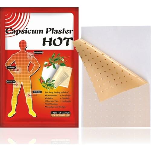 3bags=3patch 12x18cm Pain Relief Heat Patch for Arthritis Back,Health Care Capsicum Plaster Chilli Plaster