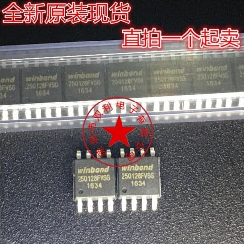 100% New&original In Stock W25Q128 W25Q128FVSIG SOP8 WINBOND