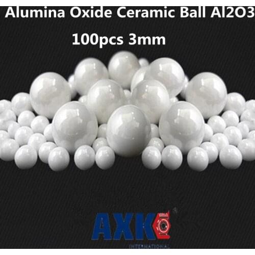 2019 Rolamentos Thrust Bearing Alumina Oxide Ceramic Ball Al2o3 G20 100pcs Used For Pump/valve/flow-meter/etc. Ball100pcs 3mm