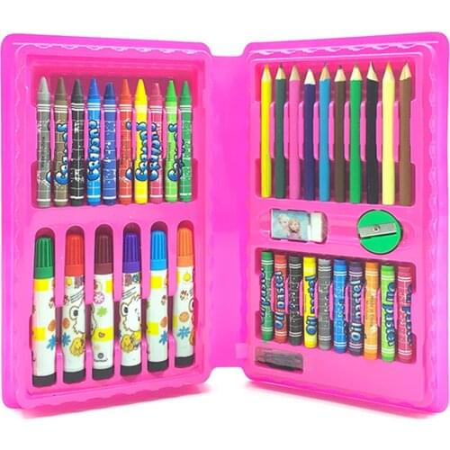 42/86pcs Count Non Toxics Crayons Set Easy to Hold Color Pen Safe for Children Kids Boy Girl UD88