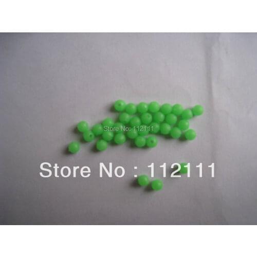 6mm lumo round fishing glow hard bead fishing accessories