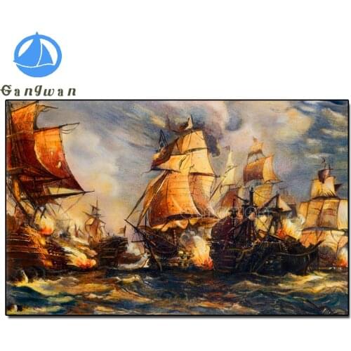 Diamond Painting Sailing Ship New Arrivals Diamond Moasic Sea Landscape Cross Stitch Bead Picture Kits Art Hobby Home Decor
