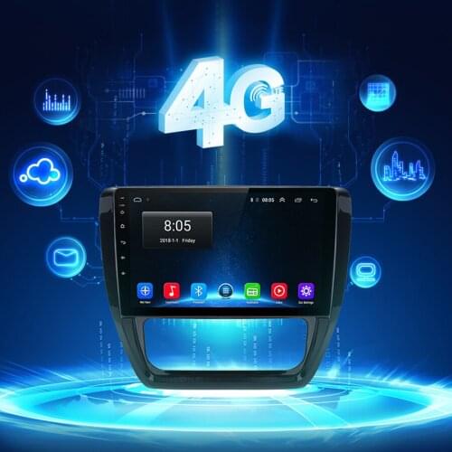 9 Inch 2Din Car Radio Android 10 Autoradio Stereo Player Bluetooth GPS Navigation For VW Volkswagen Jetta 6 2011 2018 Head Unit