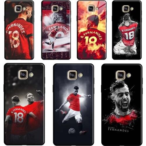 Bruno Fernandes fanart For Samsung J3 J5 J7 J1 2016 2017 J4 J6 A3 A5 A7 A9 A6 A8 Plus J8 J2 Core 2018 Phone Case