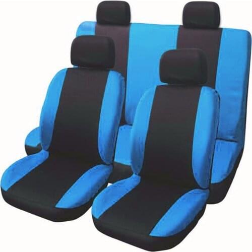 Detail New Style Polyester Car Seat Cover Universal Fit Most Car Cases Car Seat Protector Seat Covers 6 Colours