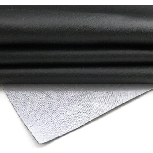 DIY Seat Cover Material Leather Black 27" x 34" For Universal Motorcycle ATV Scooter Free cut