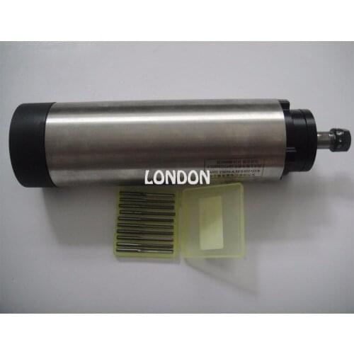 CNC milling spindle ER11 800w air cooling spindle motor + 3.175*22mm two flute straight cnc milling bit