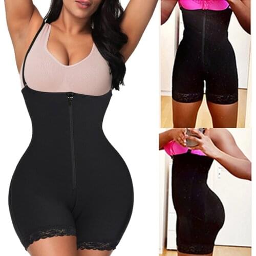 Full Body Shaper for Women Plus Size Faja Butt Lifter Tummy Control Shapewear Bodysuits Waist Trainer Corset Slimming Underwear