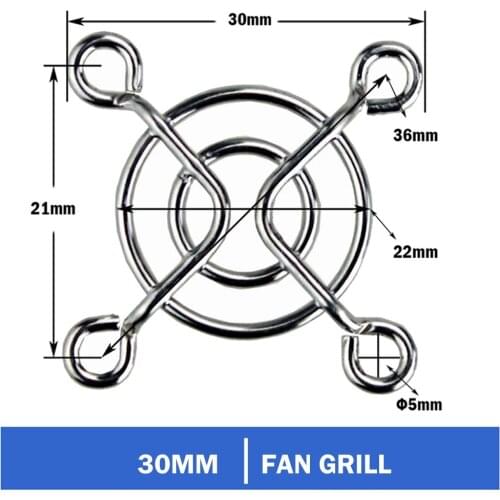 10PCS Gdstime 30mm Grill Protective Finger Guard Metal Mesh For PC Computer 3cm 30mm Cooling Fan