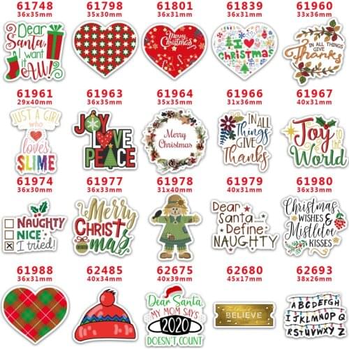 30pcs/lot planar resin Christmas flatback resin cabochons kawaii cartooon accessories PR61748