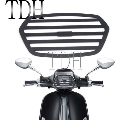 For Vespa Sprint 150 2017 2018 2019 2020 Motorcycle LED Headlight Head Light Guard Protector Cover Shell Protection Grill CNC