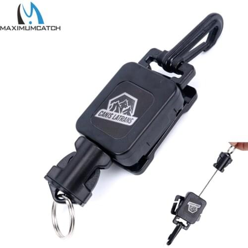 Maximumcatch Military Grip Gear Retractor with Braided Spectra Cable Fishing Tool Nylon Coated Stainless Steel