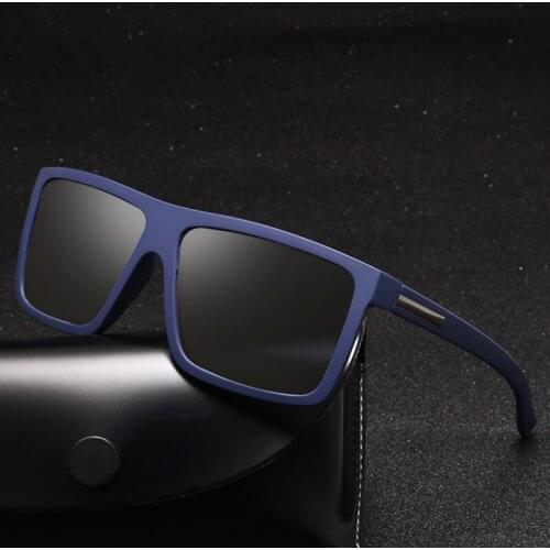 VWKTUUN Vintage Polarized Sunglasses Men Vintage Square Shades Brand Designer Driving Sun glasses For Mens Sport Cool Sunglasses