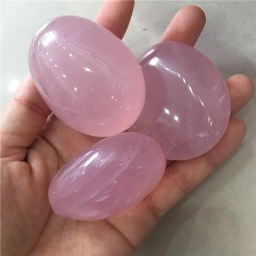 1pcs Love stone beautiful natural stones and minerals pink rose quartz crystal healing crystals tumbled gemstone