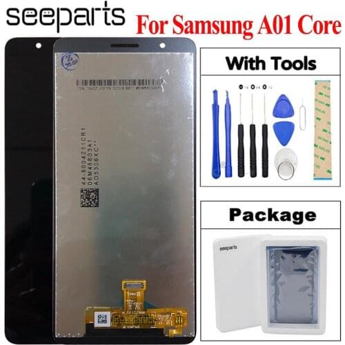 100% Tested Working For Samsung Galaxy A01 Core LCD Touch Screen Digitizer Assembly For Samsung A013 A013F A013F/DS A013G/DS LCD