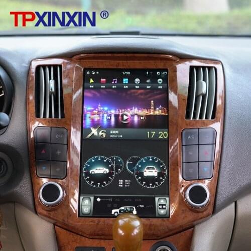128G Android 9.0 Für Lexus RX300 RX350 RX400 2004-2007 Tesla Radio Auto Multimedia Player GPS navigation Head Unit Radio Stereo