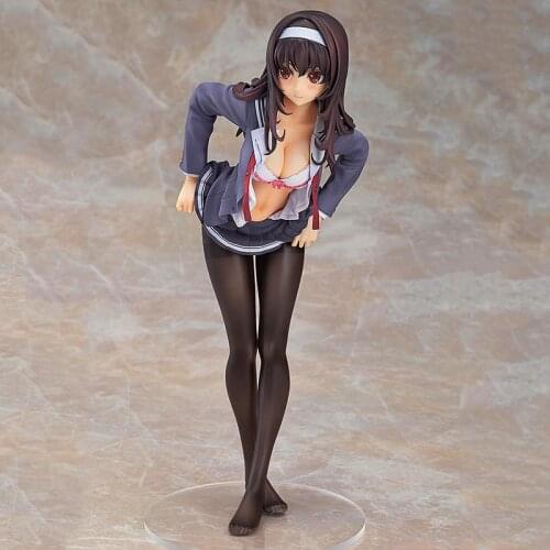 22CM Anime Saekano How to Raise a Boring Girlfriend Utaha Kasumigaoka School Uniform Elder Sister PVC action figure collection m