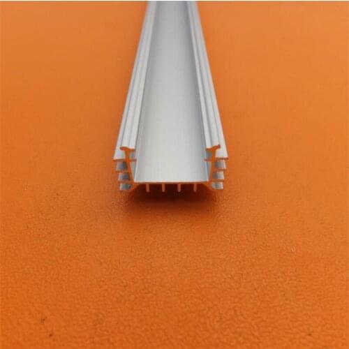 Free Shipping 2m/piece, 75pcs/lot Slim Size Channel aluminum profile with cover and end caps