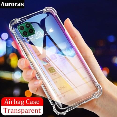 Auroras For Samsung Galaxy M32 Case Official Original Shockproof Clear Cover For Samsung M32 4G Airbag Case