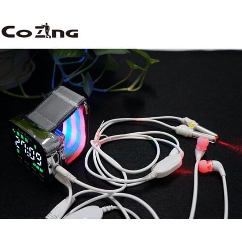 COZING 2021 New Physical Therapy 4 Color Acupuncture laser therapy blood pressure blood cleaning lowering blood pressure