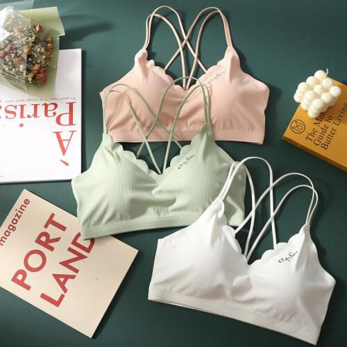 Women Tube Tops Tank Crop Top Seamless Underwear Backless Sleeveless Bra Sexy Female Intimates With Removable Padded Bandeau Top